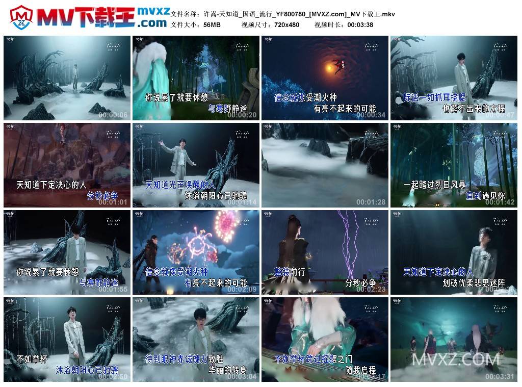 许嵩-天知道_国语_流行_YF800780